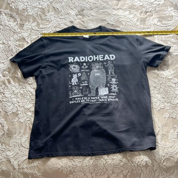Radiohead Music Band 'Fast-Track Status' T-Shirt! Brand New! - Picture 4 of 16